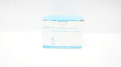 BD 305122 Precision Glide Ndle 25G x 5/8inch - Box of 100